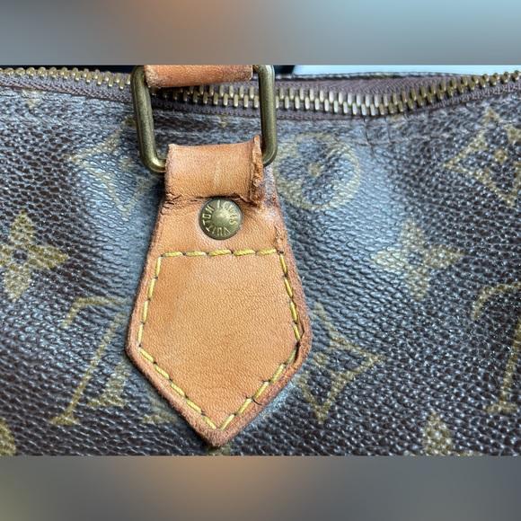 Louis Vuitton Speedy 30 - vintage with new zipper - Picture 7 of 15